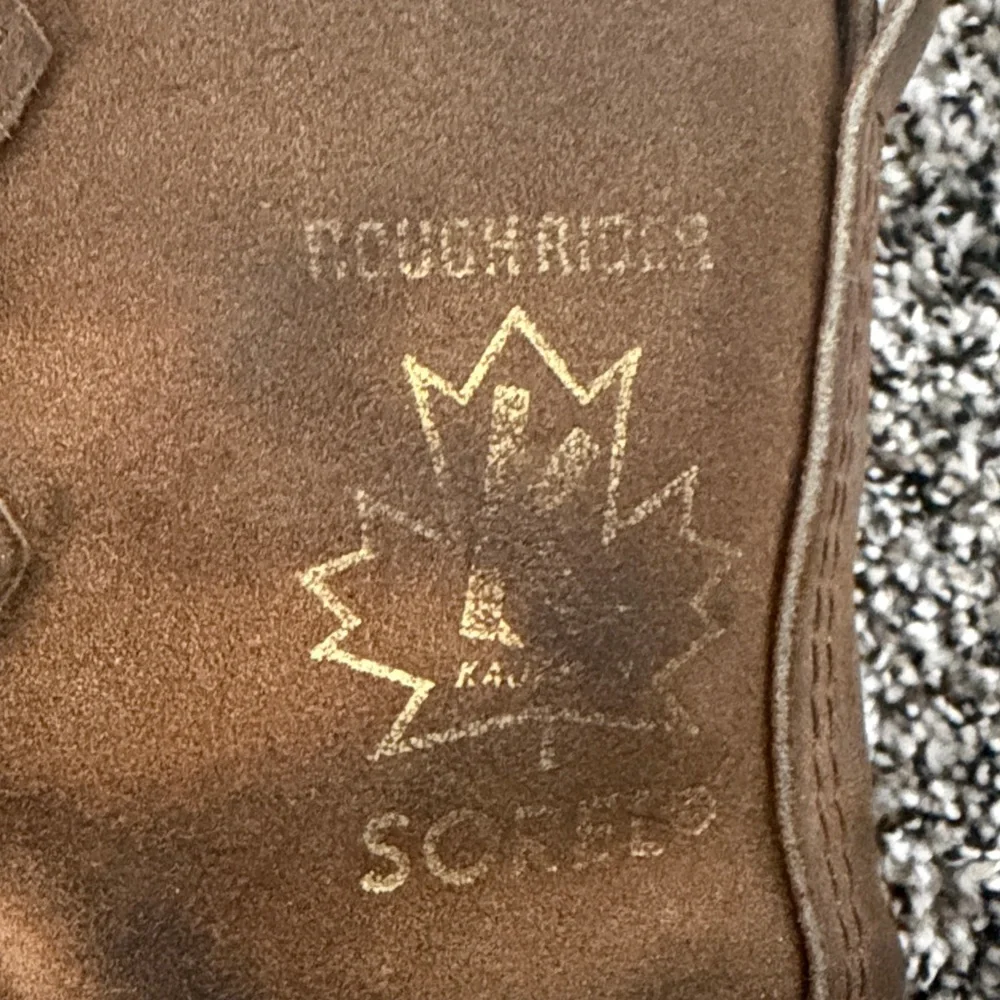Sorel Rough Rider Suede Snow Boots Waterproof Mens Size 8
